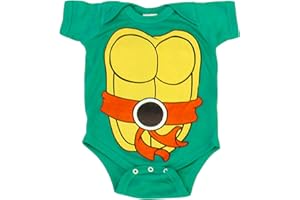 Teenage Mutant Ninja Turtles Green Costume Infant Baby Onesie Romper