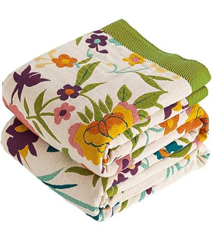 Plaid De Canapé 3 Places WOBblo - Dimensions 180x280 Cm, Tissu Chenille Jacquard, Glands Décoratifs, Couleur Beige - 8