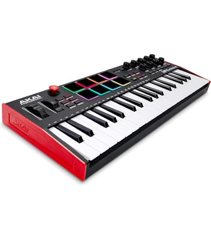AKAI Professional MPK Mini MK3 – 25 Key USB MIDI Keyboard