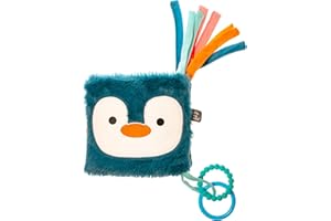 Little Big Friends Cube d’activités en Tissu pour bébé | Cube sensoriel Montessori Tout Doux | Développement Moteur et cognitif | Océan