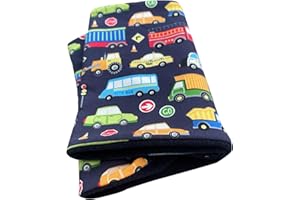 Wollhuhn Öko 20220522 Foulard chaud pour fille/femme/garçon Doublure en polaire Plusieurs motifs hiver/mi-saison (en tissus biologiques)