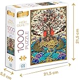 CA Games Sakura 1000 Par&ccedil;a 2,2mm Kalınlık 48x68cm Profesyonel Hobi Puzzle Yapboz Serisi