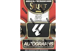 2023/24 Panini Select La Liga Soccer (Football) Blaster Box - Look for Autographs and Memorabilia Cards - 24 Trading Cards
