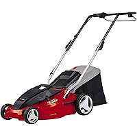 Einhell Elektro-Rasenmäher GC-EM 1536 (1.500W, 36 cm Schnittbreite, 38L Fangbox, 25-65mm Schnitthöhe, klappbarer…