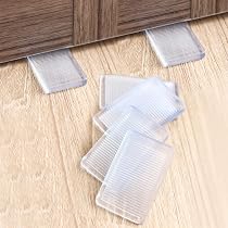 8 Pack Clear Plastic Shims – Furniture Leveling Wedges, 50x30mm, Thickness 2-5mm, Non-Slip Rubber Base-1016355