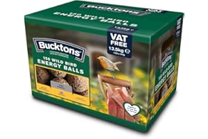 Bucktons Fat/Energy/Suet Balls, Pack of 150, green