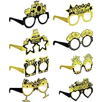 Birthday Baddie Schärpe & Sonnenbrille – Schwarz-silber Party-Accessoire Für Frauen & Männer