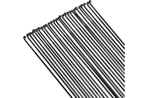 JEZIAE 14G J Bend - Raggi per bicicletta con nippli, 10 pezzi, 191 – 298 mm, Pillar Aero per MTB, bici da corsa, trekking City Bikes