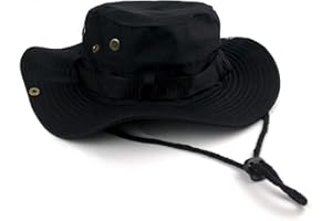 BEISIJIA Chapeau de pêche à large bord - Protection UV - Chapeau boonie coupe-vent - Chapeau de soleil pour homme et femme