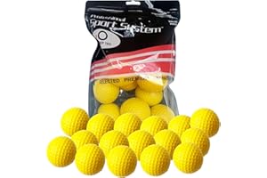 ‎FINGER TEN FINGER TEN Golf Übungsbälle Weich Schaumstoff Trainingsbälle 12 24 Stück Golfbälle Trainings Heimgebrauch Im Freien Garten Rot Orange Gelb Blau Für Damen Herren Kinder
