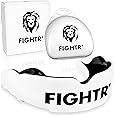 FIGHTR® Paradenti di Alta qualità - respirazione Ideale & Facilmente Adattamento | Paradenti per Boxe, MMA, Muay Thai, Hockey