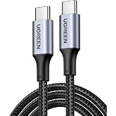 UGREEN 100W USB C Kablosu PD3.0 Hızlı Şarj Kablosu PPS iPhone 15 Pro Max MacBook Pro M2 MacBook Air M2 Galaxy S25 Ultra ile u