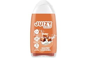 ‎JUIZY WOW JUIZY WOW Salted Caramel Kaffee | Zuckerfrei Flavour Drops | gesalzenes Karamell Aroma | Natürlicher Getränkesirup | Zero Kalorien Vegan