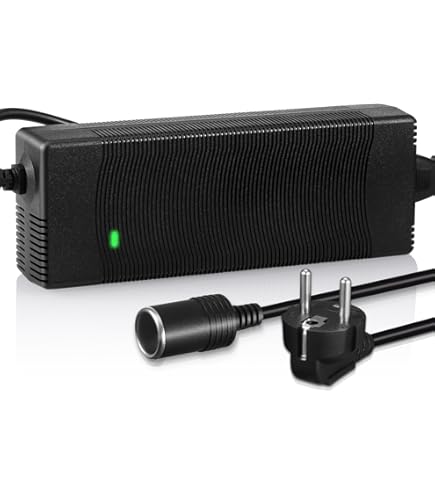 Trasformatore 230V A 12V SPORWAY - Adattatore Auto Con Presa Accendisigari, 60W, Per Frigoriferi E Dashcam - Foto 7