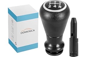 DOMENICA 5 Vitesses Pommeau de Levier de Vitesse Compatible pour Peugeot 106 107 205 206 207 301 306 307 308 406 407 408 508 605 806 807 2008 3008 5008 Citroen C2 C3 C4 C5 Picasso Saxo Xsara Elysee