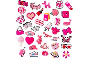 XYUXWLG Shoe Charms, Shoe Charms for Clogs Waterproof PVC DIY Shoe Decorations Charms for Girls Kids Boys Birthday Party