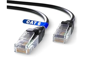 Mr. Tronic Kabel Ethernet Cat6 10m, kabel sieciowy LAN Cat 6 o wysokiej przepustowości dla szybkiego i niezawodnego połączenia z Internetem | Złącze kabla Ethernet AWG24, Kabel RJ45 UTP CCA (10