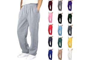 Generisch Jogginghose Herren Sweatpants Trainingshose Fitness Jogger Hose Lang Sporthose mit Taschen und Gummizug Sweathose Freizeithose Y2k Streetwear Herbst Winter