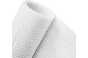 FERRETERIA LEPANTO Tessuto zanzariera al metro, tessuto zanzariera per porta e finestra, tessuto zanzariera in fibra di vetro colore bianco, zanzariere dimensioni a scelta (150 x 500 cm)