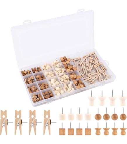 Tachuelas Para Tablones De Corcho FUDAO FAMILY 300 Pines De Empuje Para Tablón De Anuncios, Tachuelas De Pulgar Para Tablero De Corcho De Pared, Pines De Mapa, Proyectos De Manualidades En Casa