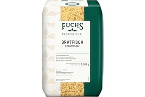 Fuchs Professional - Assaisonnement salé pour poisson frit | Aucun salage requis pour assaisonner le poisson frit | Qualité professionnelle pour les gros consommateurs | 1,3 kg dans un sac