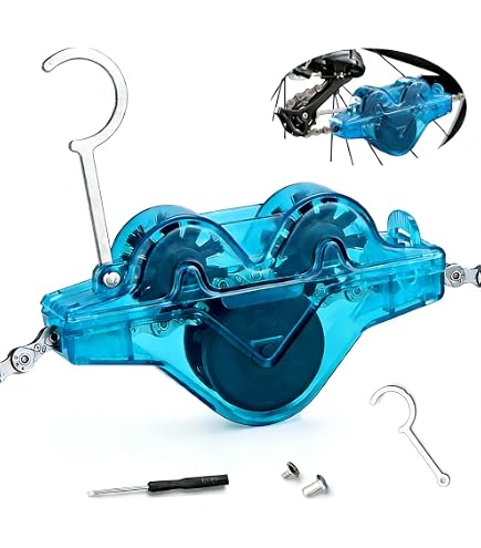Kit Nettoyeur De Chaîne Vélo – Coque Transparente, Brosses Incluses, Pour VTT Et Route