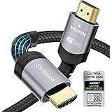 8K HDMI 2.1 Cable 2M, Sniokco Certified 48Gbps Ultra High Speed Braided HDMI Cable 6.6FT, Support Dynamic HDR, eARC, Dolby At