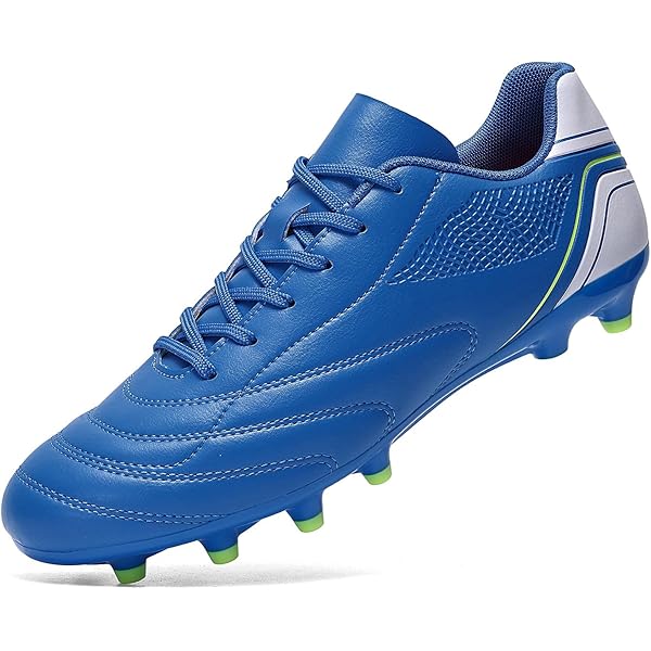 VTASQ Voetbalschoenen voor heren, High Top TF kunstgras, voetbalschoenen, kinderen, jongens, trainingsschoenen, professionele atletics outdoor sport, turf voetbalschoenen, uniseks, turquoise, 40 EU