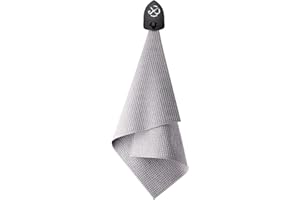 Gogogo Sport Vpro Toalla Microfibra Golf Magnética con Patrón de Gofre, Imán de Fuerza para Una Sujeción Fuerte a Carritos, Palos de Golf y Bolsas de Golf