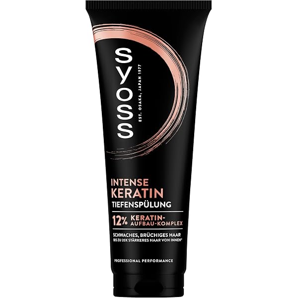Syoss Professional Keratin Shampoo Hair Perfection – 750 Ml Für Geschmeidiges, Gepflegtes Haar