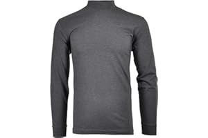 RAGMAN Herren Stehkragenshirt Langarm