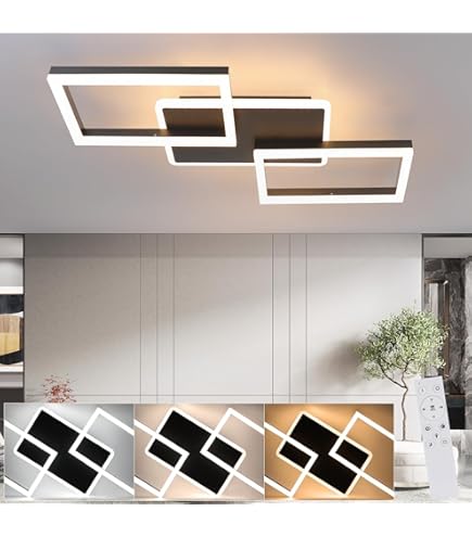 BRILONER - Led-plafondlamp met afstandsbediening, dimbaar, instelbaar van warm wit tot neutraal wit, ledlamp, plafondlamp, woonkamerlamp, slaapkamerlamp, keukenlamp, 110 cm, 24,8 x 7,8 cm BRILONER - Led-plafondlamp met afstandsbediening, dimbaar, instelbaar van warm wit tot neutraal wit, ledlamp, plafondlamp, woonkamerlamp, slaapkamerlamp, keukenlamp, 110 cm, 24,8 x 7,8 cm