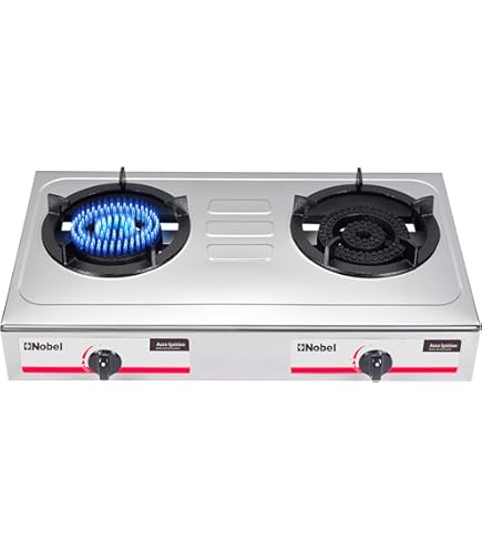 Rinnai 2 Burner Table Top Gas Stove, Full Safety Cooktop with