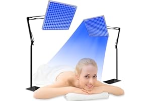 YOPYUENN Solarium Für Zuhause,460NM Bräunungslampe mit 225 LEDs, Faltbares Seinstellbares Ständer Und Aufhängbare Haken Solarium für Zuhause Ganzkörper für Körper und Gesicht