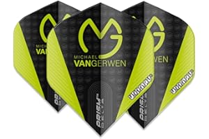 WINMAU MvG Michael Van Gerwen Prism Voli Extra Freccette - 1 Set per Pacchetto (3 voli in Totale)