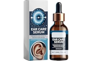 KOAHDE Gotas Tratamiento Oídos,Gotas Auriculares Naturales,Alivio de Gotas de Cera de Oído,Gotas Para Remedio De Oídos,Gotas Para El Oído Antiincrustantes,Tinnitus Gotas para Los Oídos,30ML