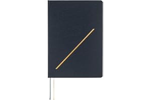 ほぼ日 Hobonichi Techo HON A5 2026 - Slash (azul marino) (Inglés, planificador de inicio de enero)