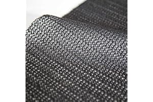 OLIVO TAPPETI OLIVO.shop | RETE antiscivolo per tappeti, antiscivolo tappeto, retina in gomma antiscivolo in rotolo su misura H 50 cm - ANTISLIP (50 x 300 cm, NERO)