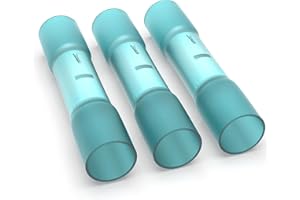 AUPROTEC Złączka termokurczliwa niebieska 1,5-2,5 mm² w zestawie od 5 do 100 łączników przewodów termokurczliwych do wyboru: 5 sztuk