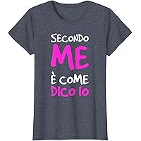 Fermento Italia T-Shirt Donna Divertente Sono S*****A E Allora? - Maglietta Umoristica 100% Cotone JHK (44-46 L EU Donna, Nero