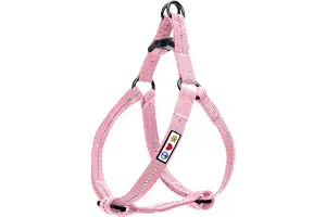 PAWTITAS Arnés para Perros Extra pequeños, Reflectante, Ajustable, arnés antitracción para Perros, Ligero, Rosa