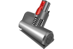 Arcets Cepillo para colchón motorizado compatible con Dyson V7, V8, V10, V11, V15, cepillo turbo para sofá, asiento, sillón, elimina bacterias y alérgenos