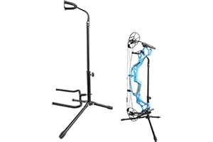 limaity Bogenschießen Compound-Bogenständer Tragbarer Faltbarer Bogenständer Verwendung Faltbarer Compoundbogenständer für die Jagd im Freien Sport