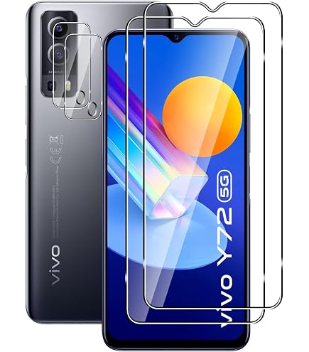 savvies 6 Pezzi Pellicola Protettiva per Samsung Galaxy A52 5G (Fronte+Fotocamera) Protezione Schermo Trasparente