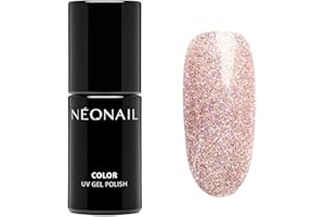 ‎NÉONAIL NEONAIL UV Nagellack 7,2 ml Rosa Party Pass NEONAIL Farben UV Lack Glitter Gel Nägel Nageldesign Shellack