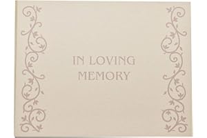 Juliana In Loving Memory Book of Condolence Guest Book FL303