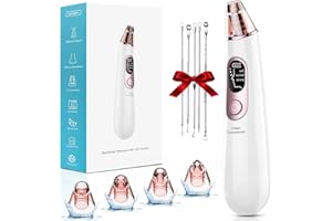 ANYFACE Mitesserentferner Porenreiniger Porensauger Pickelentferner: Mitesser Sauger Vakuumsauger 4 Saugköpfe 3 Modi Blackhead remover USB Pickelentferner Zum Gesichtsreinigung die Beseitigung von Akne
