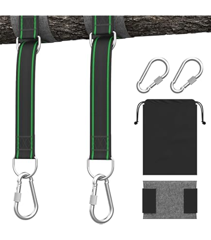 Aazon.co: SELEWARE Haock Straps, Tree Swing Rope, Haock Chair