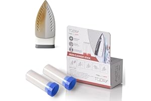 Today - 2x Stick Limpiador Universal para Plancha Caliente – Removedor de Residuos y Desincrustante de Suela – Elimina Manchas y Almidón – Fácil de Usar – Made in Italy