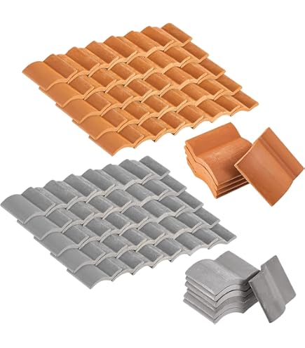 Fermaneve Per Tegola Marsigliese - Ganci Da Tetto Marrone H. 260 Mm (Set Da 10) - Foto 2